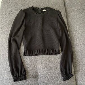 Aritzia Wilfred Tempest blouse